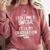 I Solemnly Swear That It's My Graduation Class Of 2024 Grad Comfort Colors Sweatshirt Crimson