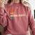 Sorry Can't Doctoral Student Bye PhD Graduation Party Comfort Colors Sweatshirt Crimson
