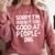 Sorry I'm Not Good At People-Ing Introvert Comfort Colors Sweatshirt Crimson