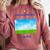 Out Standing In Her Field Graduation Tee Comfort Colors Sweatshirt Crimson