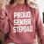 Stepfather SEN19R Graduation Party Stepdad Senior 2019 Shirt Comfort Colors Sweatshirt Crimson