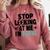 Stop Looking At Me I’m Hiding Sarcastic Introvert Joke Comfort Colors Sweatshirt Crimson
