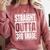Straight Outta 3rd Grade Graduation Class 2025 Third Grade Comfort Colors Sweatshirt Crimson