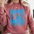 Straight Outta College Class Of 2018 Graduation Shirt Comfort Colors Sweatshirt Crimson