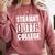 Straight Outta College Graduate Graduation 2025 Grad Men Comfort Colors Sweatshirt Crimson
