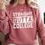 Straight Outta College Graduation Adult Comfort Colors Sweatshirt Crimson
