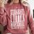STRAIGHT OUTTA HIGH SCHOOL Graduation Class Of 2024 Senior Comfort Colors Sweatshirt Crimson