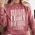 Straight Outta High School s Graduation Comfort Colors Sweatshirt Crimson