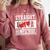 Straight Outta Homeschool Shirt Graduation Comfort Colors Sweatshirt Crimson