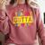 Straight Outta Kindergarten TShirt Graduation Kid Comfort Colors Sweatshirt Crimson