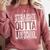 Straight Outta Law School Shirt Lawyer Graduation Comfort Colors Sweatshirt Crimson
