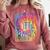 Straight Outta Pre-K Class Of 2022 Preschool Graduation Comfort Colors Sweatshirt Crimson