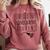 Stressed Sonography Student Ultrasound Tech Graduation Comfort Colors Sweatshirt Crimson