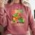Students Future HBCU Grad History Graduation Comfort Colors Sweatshirt Crimson