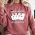Summa Cum Laude Class Of 2021 Graduate Win Senior Graduation Comfort Colors Sweatshirt Crimson