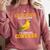 Sun Conure Introvert Parrot Bird Sun Conure Comfort Colors Sweatshirt Crimson