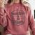 Sunshine Is For Plants Introverts Goth Gothic Gamers Comfort Colors Sweatshirt Crimson
