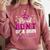 Super Proud Aunt Of 2025 Graduate Senior Graduation Family Comfort Colors Sweatshirt Crimson
