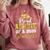Super Proud Auntie Of 2025 Graduate Senior Graduation Family Comfort Colors Sweatshirt Crimson