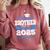 Super Proud Brother Of 2025 Graduate Graduation Family Premium Comfort Colors Sweatshirt Crimson