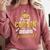 Super Proud Cousin Of 2025 Graduate Senior Graduation Family Comfort Colors Sweatshirt Crimson