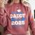 Super Proud Daddy Of 2025 Graduate Senior Graduation Family Comfort Colors Sweatshirt Crimson