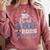 Super Proud Gigi Of 2026 Graduate Senior Graduation Family Comfort Colors Sweatshirt Crimson