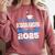 Super Proud GodGrandpa Of 2025 Graduate Graduation Family Comfort Colors Sweatshirt Crimson