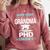 Super Proud Grandma Of A PHD Graduate Senior Graduation Comfort Colors Sweatshirt Crimson