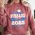 Super Proud Husband Of 2025 Graduate Graduation Family Premium Comfort Colors Sweatshirt Crimson