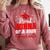 Super Proud Nonna Of 2025 Graduate Senior Graduation Family Comfort Colors Sweatshirt Crimson