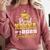Super Proud Nonna Of 2025 Graduate Senior Graduation Family Premium Comfort Colors Sweatshirt Crimson