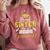 Super Proud Sister Of 2025 Graduate Senior Graduation Family Comfort Colors Sweatshirt Crimson