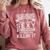 Super Sexy Economist Economist Graduation Comfort Colors Sweatshirt Crimson