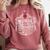 Superhero Nurse RN Graduation Thanks Shirt Comfort Colors Sweatshirt Crimson