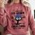 I Survived 8th Grade Graduated Cat Graduation Comfort Colors Sweatshirt Crimson