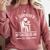 I Survived AP Calculus AB Graduation Senior 2025 Comfort Colors Sweatshirt Crimson