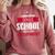 I Survived Catholic School Shirt Catholic Graduation Comfort Colors Sweatshirt Crimson