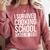 I Survived Cooking School Class Of 2018 Graduation Comfort Colors Sweatshirt Crimson