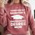 I Survived My Daughter's Engineering Degree Graduation Comfort Colors Sweatshirt Crimson