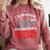I Survived My Daughter's Nurse Degree School Graduation Comfort Colors Sweatshirt Crimson