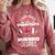I Survived My Daughter's Nursing Degree School Graduation Comfort Colors Sweatshirt Crimson