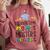 I Survived My Mom's Master's Degree Master Graduation Comfort Colors Sweatshirt Crimson
