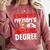 I Survived My Mom's Nursing Degree Graduation Day 2026 Comfort Colors Sweatshirt Crimson