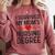 I Survived My Mom's Nursing Degree School Graduation Nursing Comfort Colors Sweatshirt Crimson