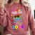 I Survived Nursing School Of 2024 Student Graduation 2024 Comfort Colors Sweatshirt Crimson