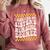 i Survived My Sisters Nursing Degree School Graduation Party Comfort Colors Sweatshirt Crimson