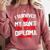 I Survived My Son's High School Diploma Graduation Comfort Colors Sweatshirt Crimson