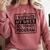 I Survived My Wife's Doctorate Program PhD Graduation Comfort Colors Sweatshirt Crimson