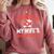 I Survived My Wife's Nursing Degree Rn Graduation Nurse Comfort Colors Sweatshirt Crimson